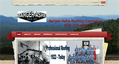 Desktop Screenshot of bargerashe.net